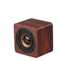 Q1 wooden portable bluetooth speaker - mini wireless audio subwoofer - high-powered creative volume - perfect phone gift