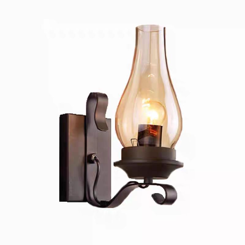 Antique industrial style lamp american retro wall lamp bar wall lamp wall iron old style oil lamp classic nostalgic