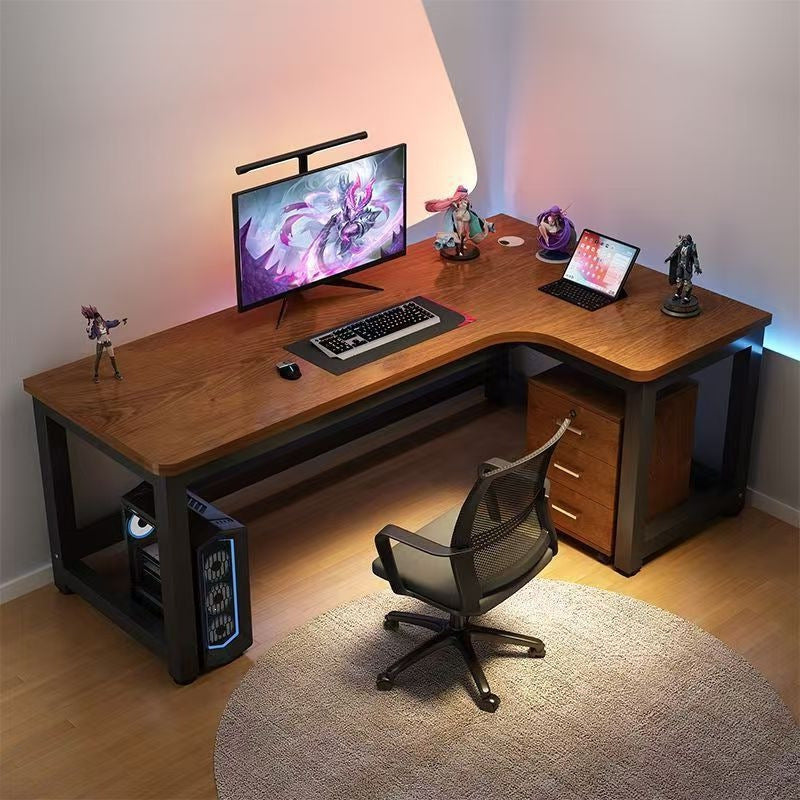 Computer desk desktop home electric competitive table and chair bedroom corner office table student study table new chinoiserie large desk