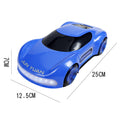 2.4g remote control concept car, dual-spray stunt rc toy car with gesture sensing, lights, music, and sci-fi design