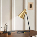 Postmodern designer study, showroom, living room, office creative nordic minimalist decorative iron art table lamp