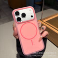 Ice cream jelly thin ring magnetic suction suitable for apple 17pro mobile phone case iphone16 liquid silicone anti-fall case