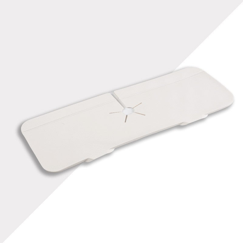 Sink faucet drain pad kitchen countertop sink splash-proof absorbent pad wash basin narrow edge slope water-proof pad