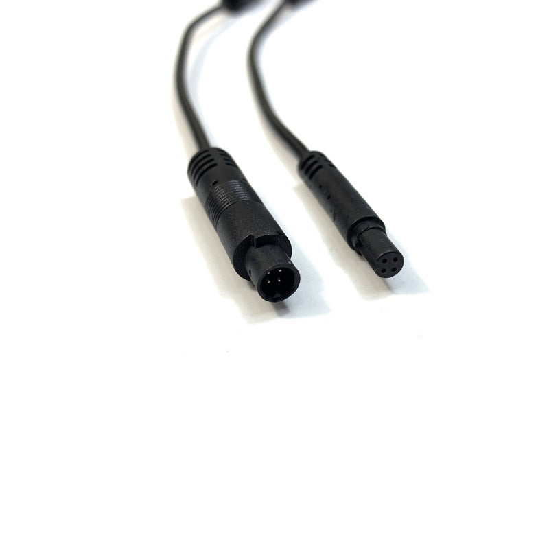 Driving recorder adapter cable 4P male-to-male double female head extension cable camera BMW plug conversion cable 20cm
