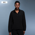 Half-zip windproof stand collar sports long sleevestops women's lightweight waterproof outdoor fitness outwearautumd25173