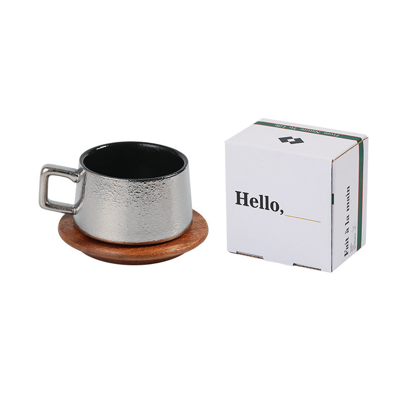 Ins scandinavian high-looking stylish ceramic mug office afternoon tea hand gift mug coffee cup suit