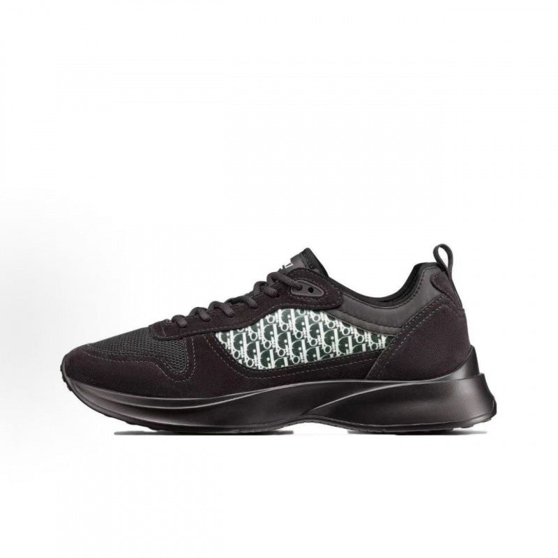 putian pure original new arrival tweed style 24crunning shoescouple leather mesh breathable casual sneakers