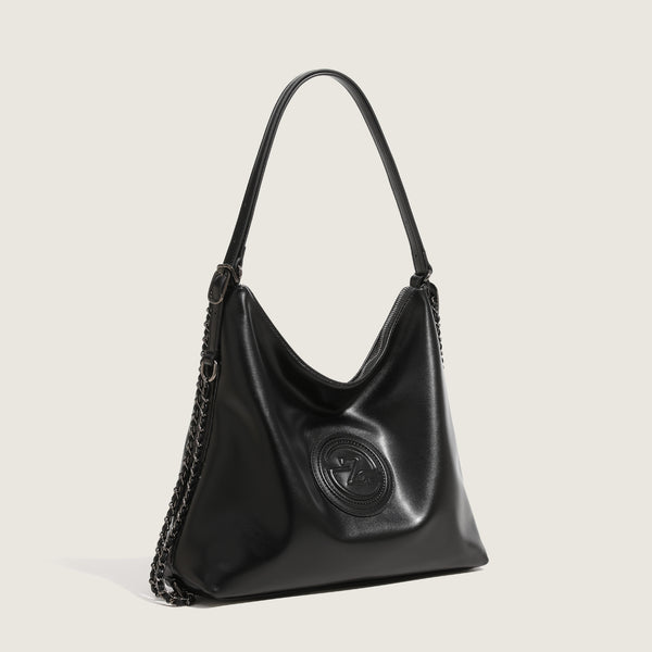 Premium sense commuter tote bag women's 2025 new armpit bag large capacity slack lazy shoulder bag