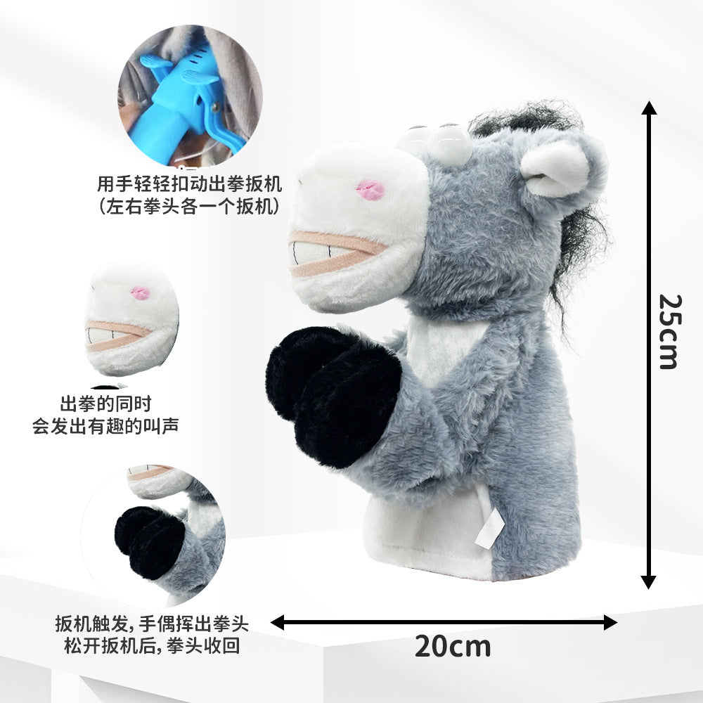 Toy doll gloves boxer series dolls plush dolls rag dolls kids parent-child interactive dolls wholesale