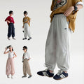 【as thin as a whisper】new summer collection: ultra-thin ice silk, cool, skin-friendly, breathable, casual anti-mosquito pants for boys and girls