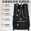 Middle school student schoolbag 2026new arrival boys junior high school student high school student super large capacity backpack male burden reduction spine protection men's style