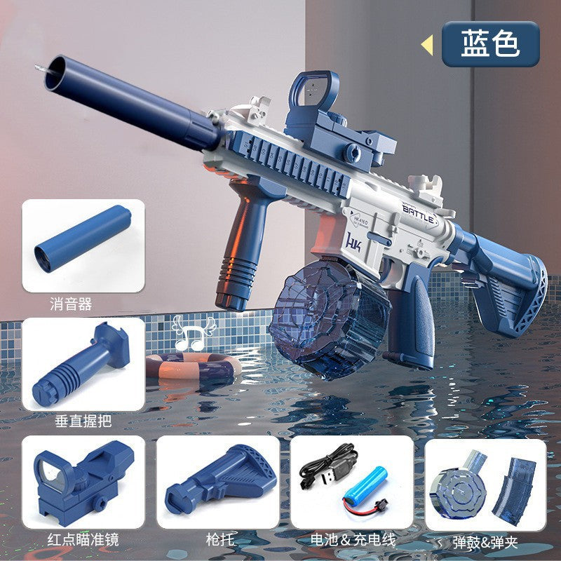 Popular m416 high-capacity kids' electric automatic water gun - water pistol for boys and girls