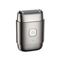 popular mini shaver reciprocating floating three-blade alloy shell waterproof razor spot wholesale
