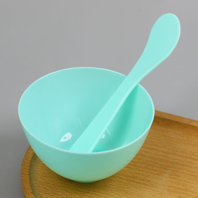 Beauty supplies diy spa mask tools plastic bowl mixing tools mask bowl stirring stick applicator spoon scraper