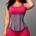 European and american cross-border latex long waistband abdominal belt waist shaping belt body manager corset shaping girdle