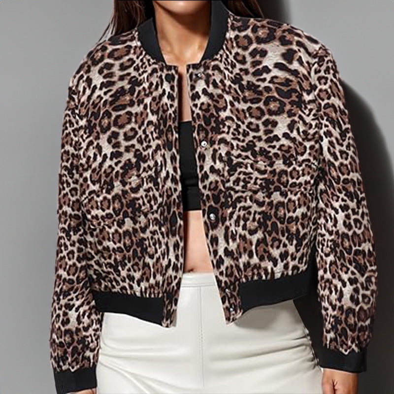 cross-border e-commerce women's fashion: european and american summer new arrivals - elegant commute round neck short single-breasted jacket