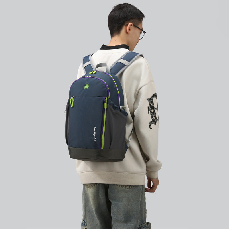 New large-capacity badminton backpack, playing sports bag, fashionable waterproof travel, mountain climbing, cycling, tennis backpack.