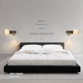 Master bedroom bedside reading wall lamp minimalist rotatecasual moon study wall lamp spotlight light luxury elegant atmosphere lamp