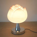 Modern chinoiserie lotus table lamp bedroom bedside lamp creative fashion art lotus kids living room ornaments decorative lamp
