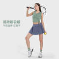 New arrival: spicy chic comfortable & breathable sports tank top - women's outdoor fashion, versatile tie-up ruched yoga top dss061
