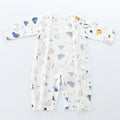 Wholesale baby rompers - spring/summer lightweight air conditioning suits, baby pajamas, long-sleeve onesies, crawling suits, newborn clothes