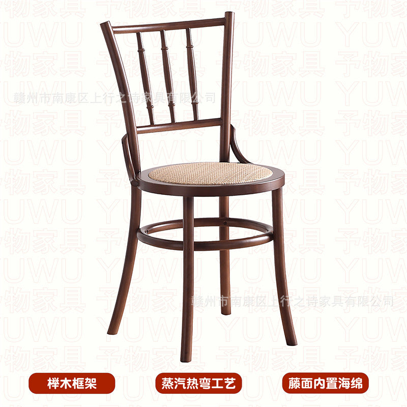 Italian dining chair - modern minimalist light luxury dining table and chair set - designer style nordic 2025 new arrival dining stool