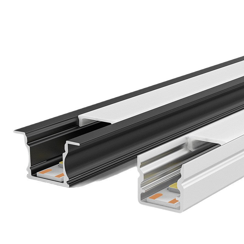 Aluminum trough linear light embedded linear light ceiling concealed led linear light aluminum alloy light trough surface mounted linear light