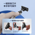 Feidi men's shaving razor manual stainless steel smooth razor set replacement blades factory wholesale