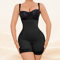 Fashion cross-border one-piece body shaping garment, super tummy control, butt lift, boxer briefs, open crotch, postpartum slimming, breast support, suspender belt