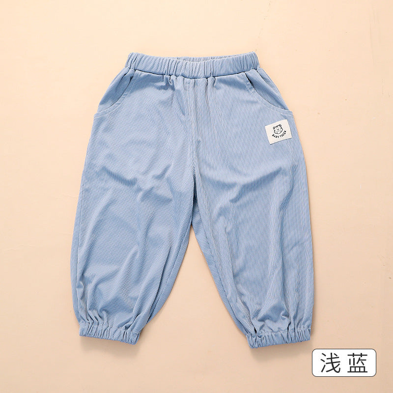 Babibele summer mosquito-proof pants: lightweight, breathable, air-conditioned bloomers for babies and toddlers - kids' summer trousers