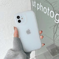 Suitable for vivox200pro mobile phone case s19pro frosted big eyes iqooneo9 fine hole lambskin material