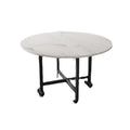 Dining table for homesmall apartment foldable table retractable dining table foldable large round table modern casual dining table