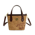 new embroidered bucket bag for women, 2025 autumn/winter versatile shoulder bag, underarm bag, high-end textured crossbody bag