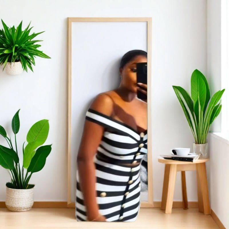 Spot 2025 summer new European and American celebrities fashion knitted sleeveless vest suspender dress quality