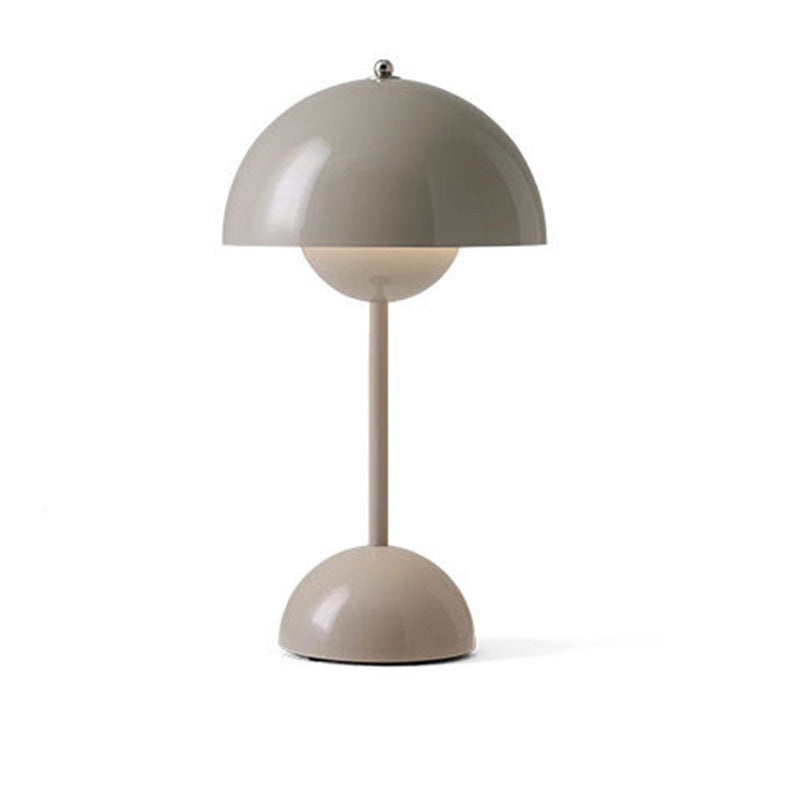 Danish bud table lamp - rechargeable, wireless, portable, minimalist design for living room, dining room, bedside - touch dimming vp9 classic table lamp