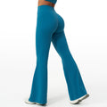 Seventy billion european and american style women's high-waisted, tight-fitting, wide-leg, slimming flare leggings for sports, running, and fitness - model 2551