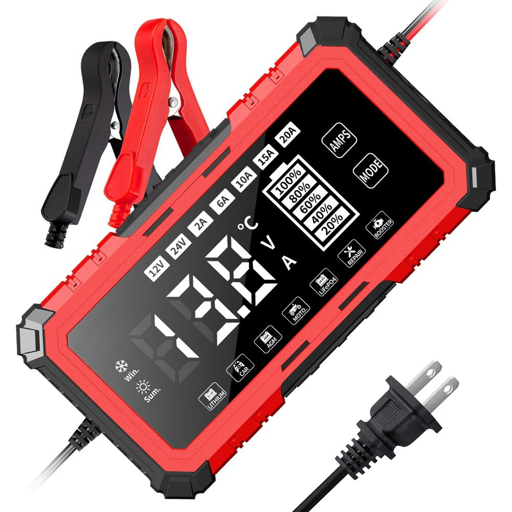 12v/24v 2a/6a/10a/15a/20a battery charger - car battery charger, motorcycle battery charger