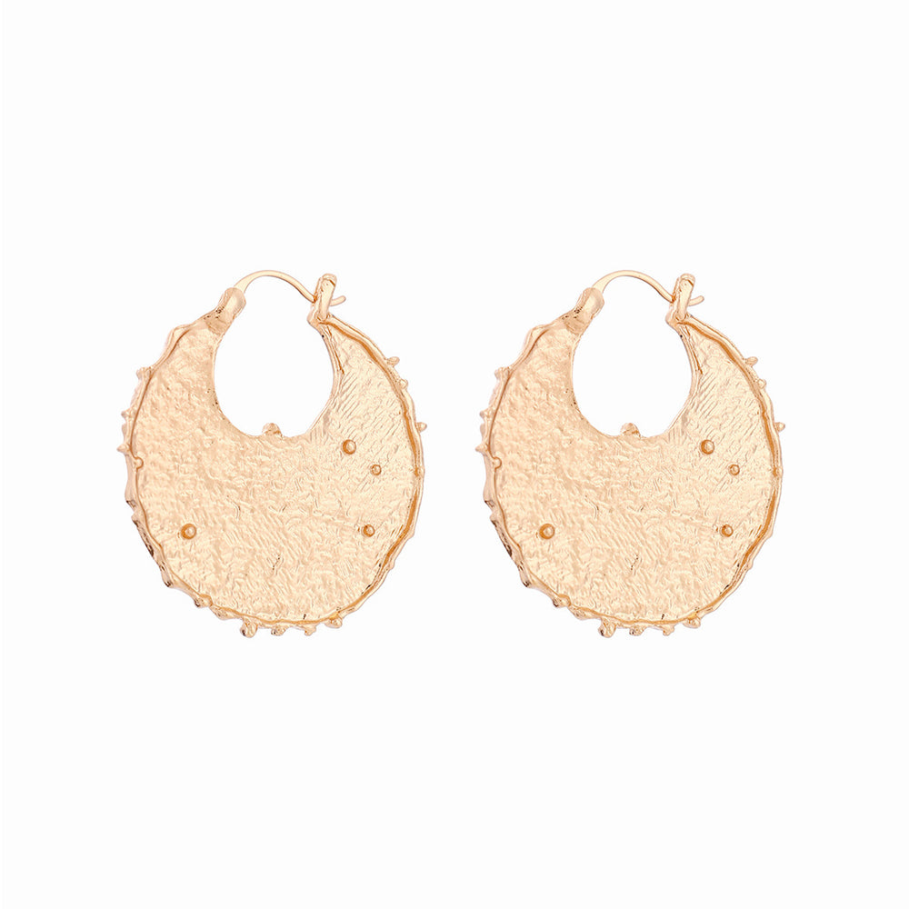 European and american cross-border sweet alloy enamel flower earrings - women's stylish, versatile, vacation-inspired leaf stud earrings wholesale