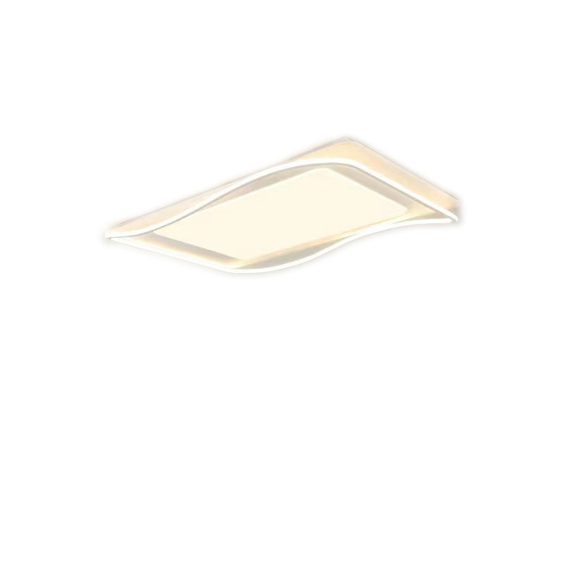 Internet celebrity cream wind waves living room ceiling light modern simple full spectrum eye protection bedroom intelligent whole house lighting