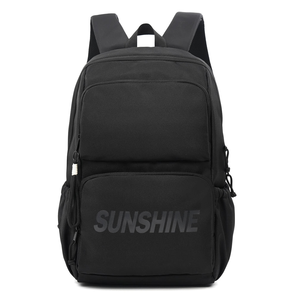 Air cushion backpack - minimalist student backpack for men, sports & outdoor, lightweight, large capacity, middle school & high school, american high street style