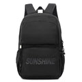 Air cushion backpack - minimalist student backpack for men, sports & outdoor, lightweight, large capacity, middle school & high school, american high street style