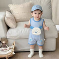 Summer new sleeveless baby clothes infant rompers newborn cartoon super cute outing outfit summer onesie
