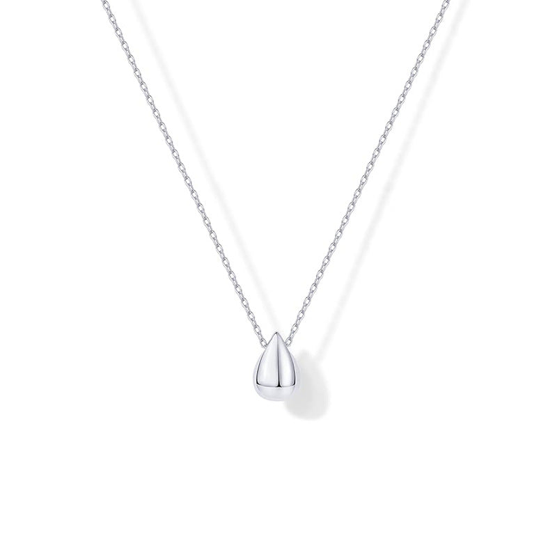 Amazon niche stylefashion necklace classy exquisite water drop pendant type women's elegant clavicle chain jewelry wholesale