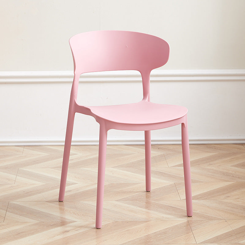 Thickened plastic chair commercial restaurant chair for home dining chair popular back chair office stool training conference seat