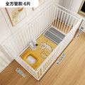 Pet fence anti-cat door gate cat fence isolation gate dog fence fence pet blocking gate protective fence cage