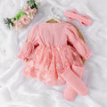 Children's clothingautumnew arrivalgirldress pure colorstripeslong sleeves mesh skirt