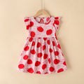 New girls' summer floral dress - kids' princess sundress - beach dress - summer cotton silk cami dress -  collection