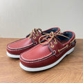Sailboat shoes men's genuine leather plus sizeeasiest for match men's shoes hand-sewn shoes tie backflats shoes business work shoes casual
