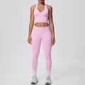 new arrival seamless halter neck beautiful back yoga clothes peach butt tight breathable outdoor running fitness sports suit