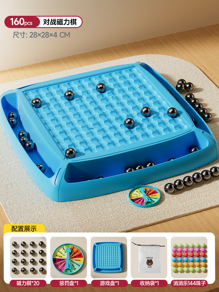 Magnetic battle chess: a fun and educational tabletop game for kids - develop focus, strengthen family bonds, and boost cognitive skills!